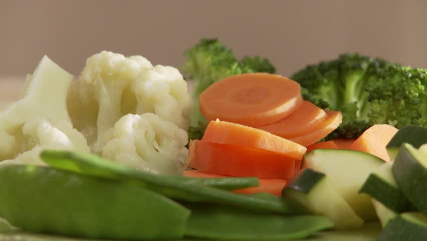 Steamed vegetables