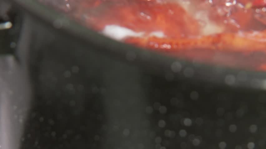 Lobster being cooked (close-up)
