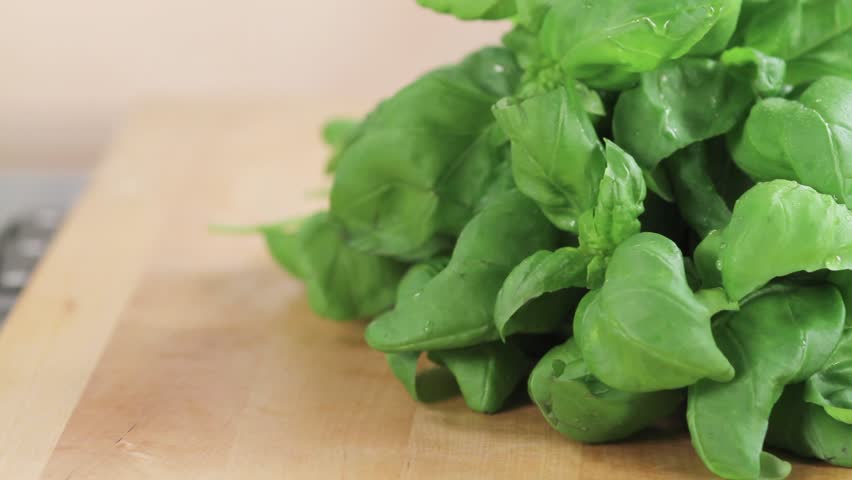 Ingredients for pesto
