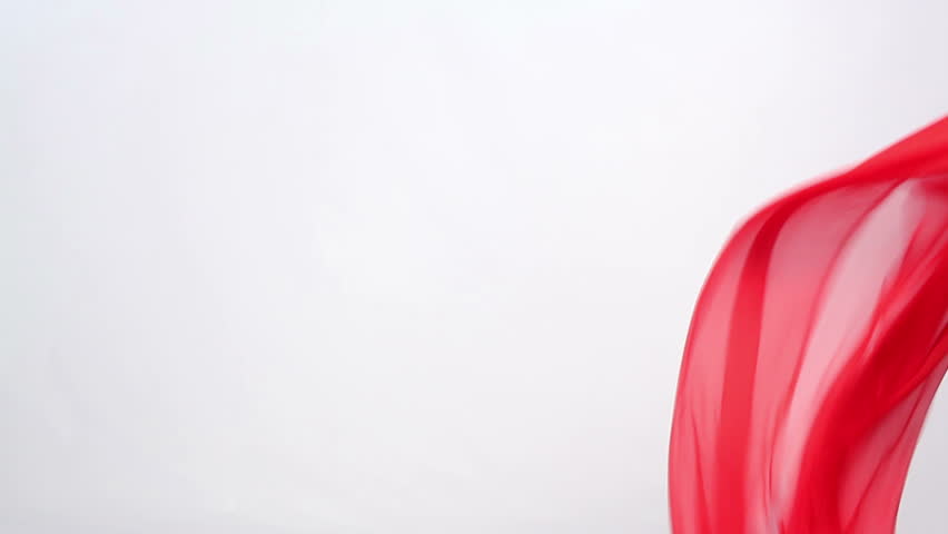 HD fabric blowing in the wind, abstract background