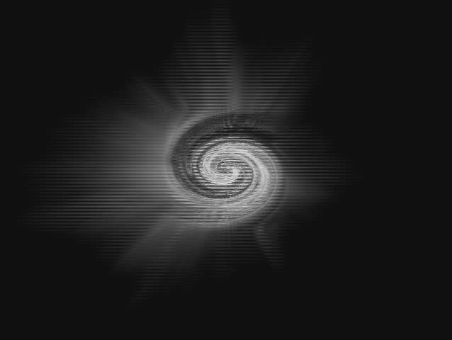 grungy tv-style flashing effect