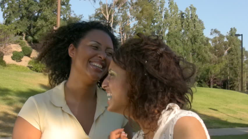 Giggling together