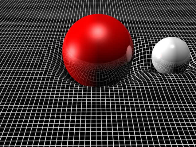 General Relativity Grid. My Interpretation of the General Relativity Gravity Space Warp Model proposed by Einstein. Deformed grid as an object cruises through space.