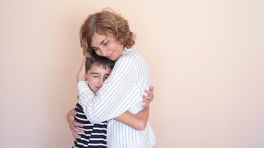 Mom son cuddle pictures