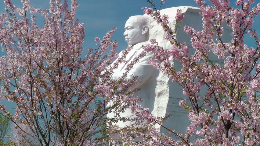 WASHINGTON, D.C. â MARCH 23:  Martin Luther King Memorial (Stone of Hope) at Washington, D.C.âs Tidal Basin on March 23, 2012.