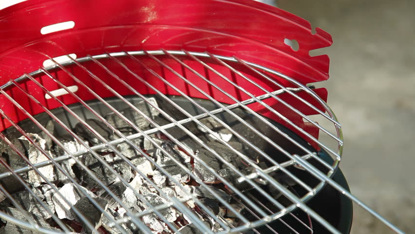 Barbecue Grill At Weekend