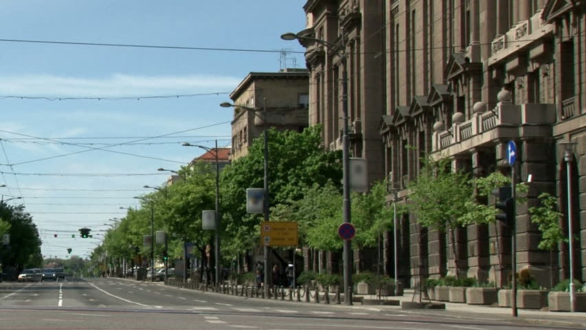 Belgrade, street Kneza Milosa, south