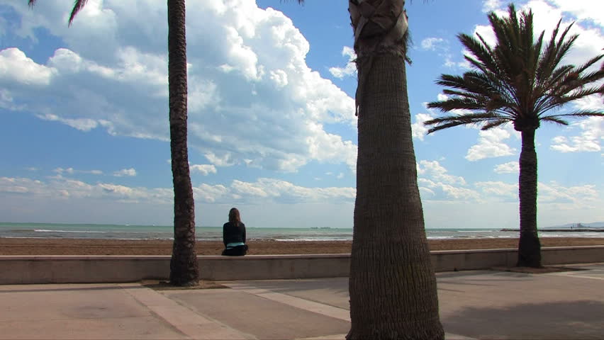 Alone at the beach
