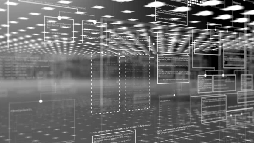 Computer code program digital background