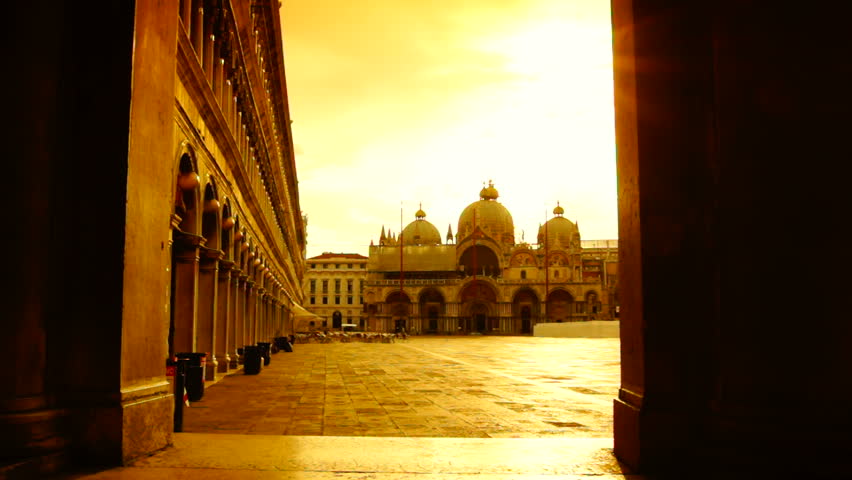 Some attractions of Venice city in Italy