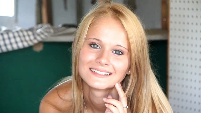 Danish blonde teen from fan compilations