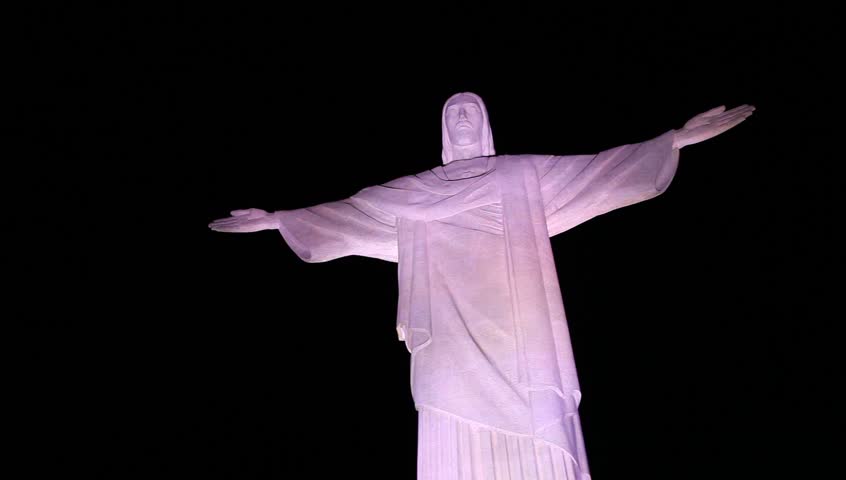 Christ the Redeemer statue in rio de janeiro in brazil 