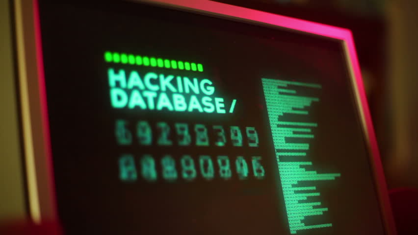 computer hacking. 