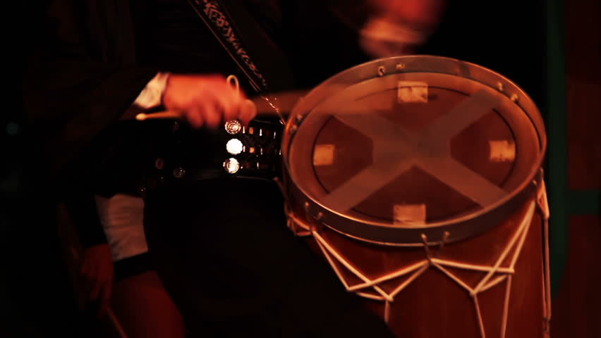 close-up of an after dinner dance and music show aboard night boat cruise