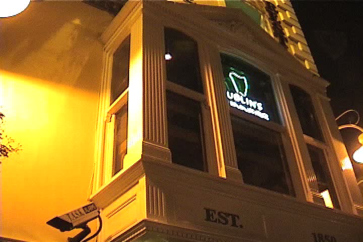 Belfast, Ireland - September 2000: Pubs in Belfast