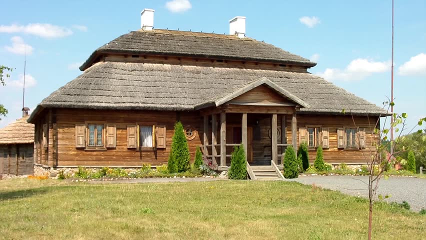 Kosava village, Belarus. In this house was born Andrew Tadeusz Kosciuszko Bonaventure, military leader Rzeczpospolita, the national hero of the United States, an honorary citizen of France.