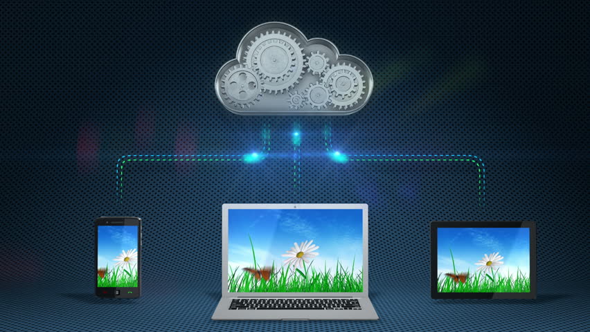 Cloud computing concept