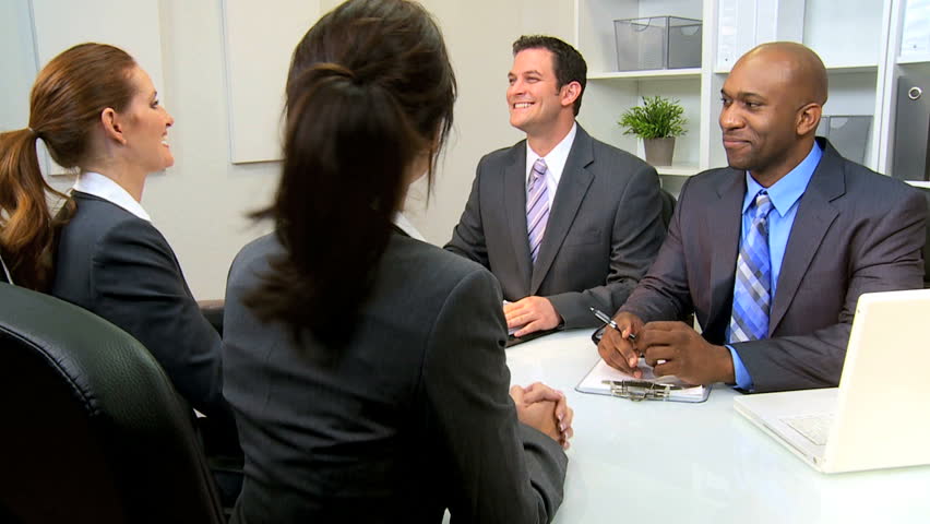 Business team discussing contracts company solicitors