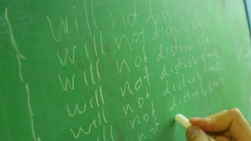 School punishment or detention