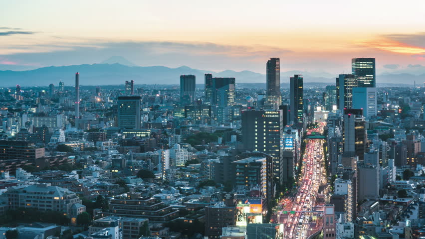 TOKYO - AUG 21: With over 35 million people, Tokyo is the world's most populous metropolis and is described as one of the three command centers for world economy August 21, 2012 in Tokyo, Japan. 