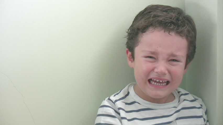 Little boy's anger