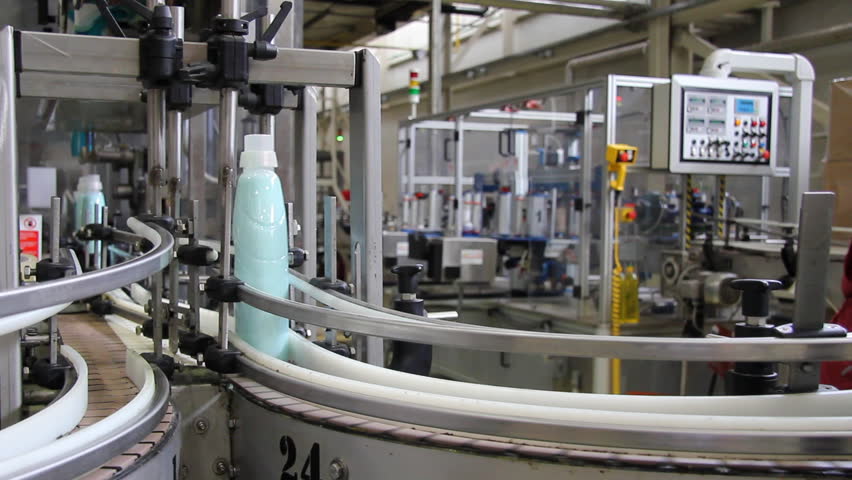 Liquid Detergent on Automated Production Line