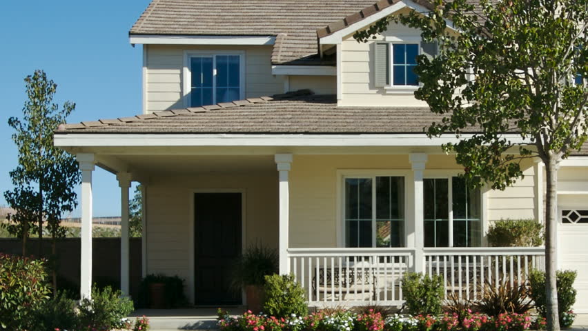 Panning House and Sold Real Estate Sign in 1080 HD.