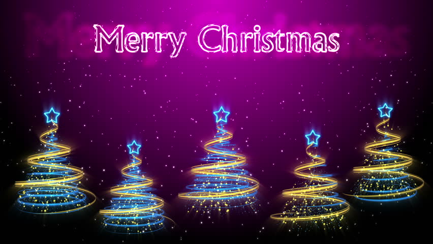 Christmas Trees Background - Merry Christmas 46 (HD)