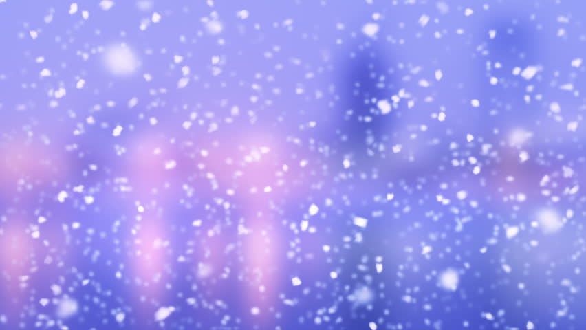 turbulent snowfall slowmotion loop