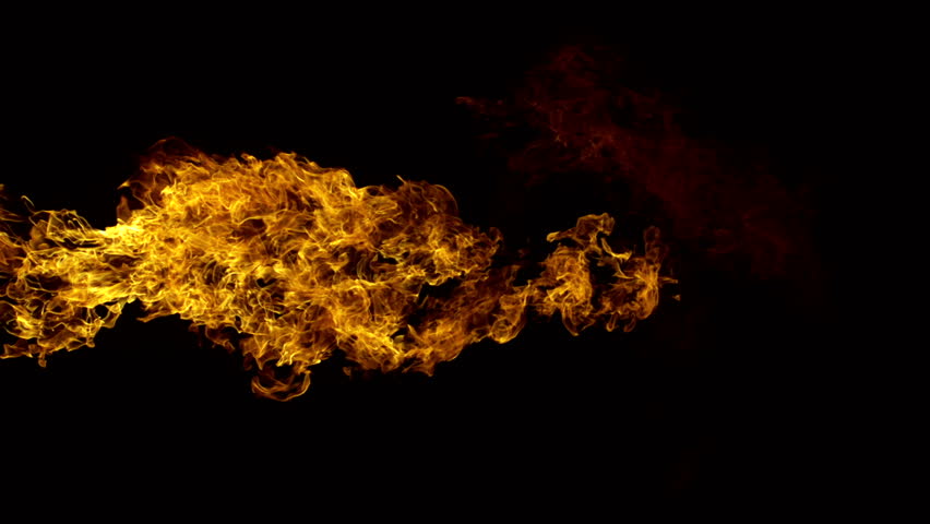 Fire ball explosion shooting with high speed camera.