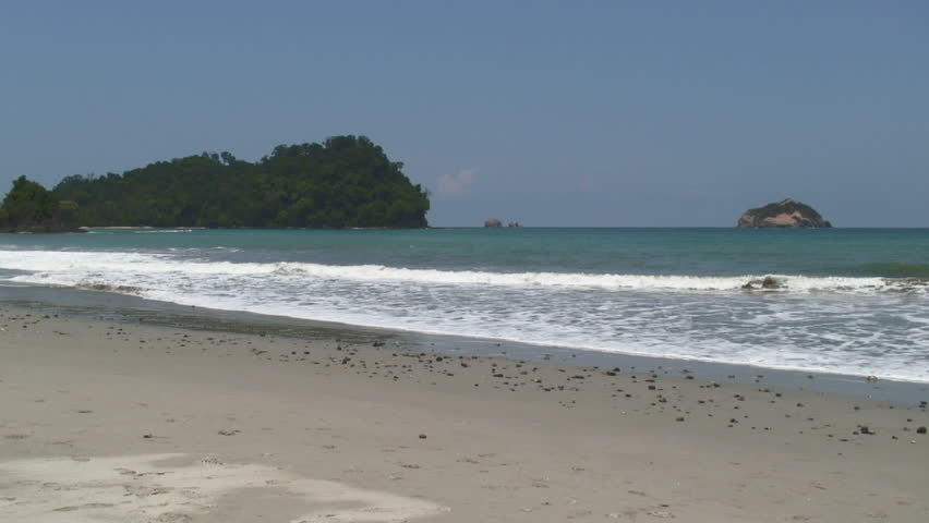 View Of Manuel Antonio Coastline In Costa Rica