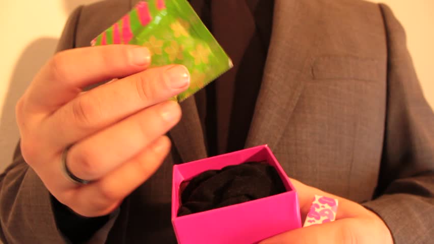 Surprise gift: condom 