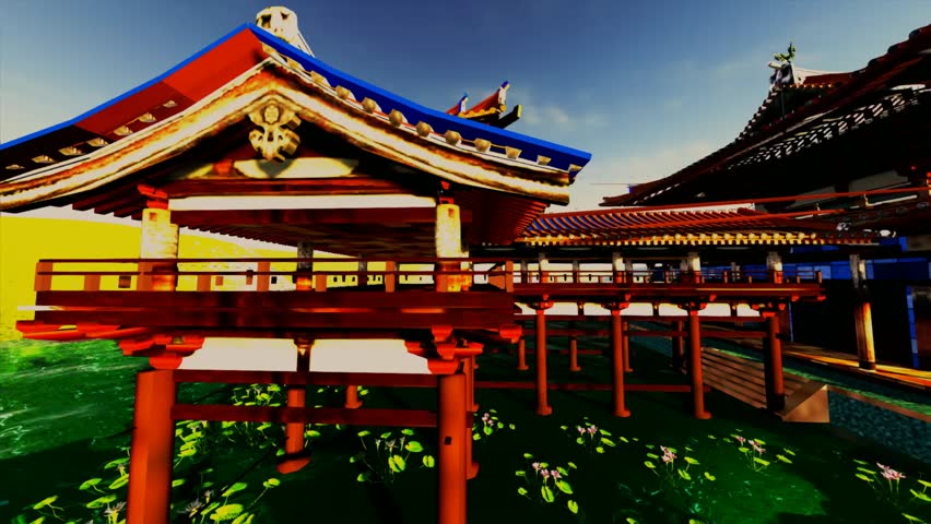 Zen buddhism temple