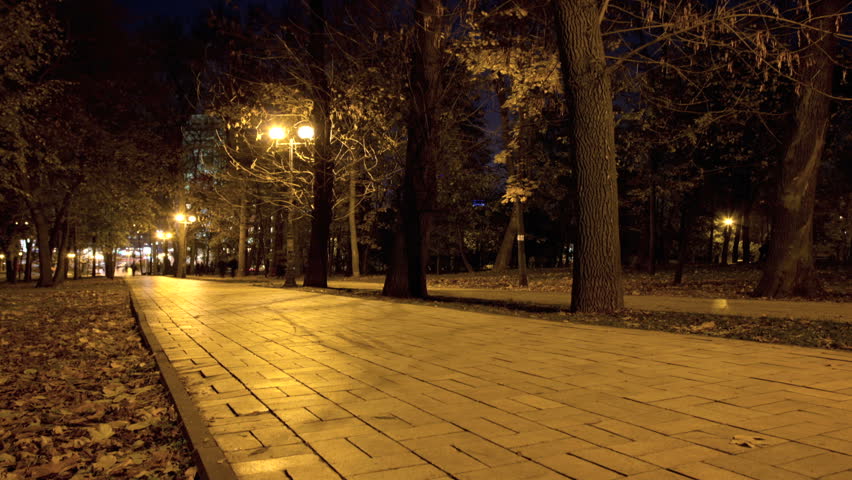 Mystical figures in night ?????.HDR Time lapse