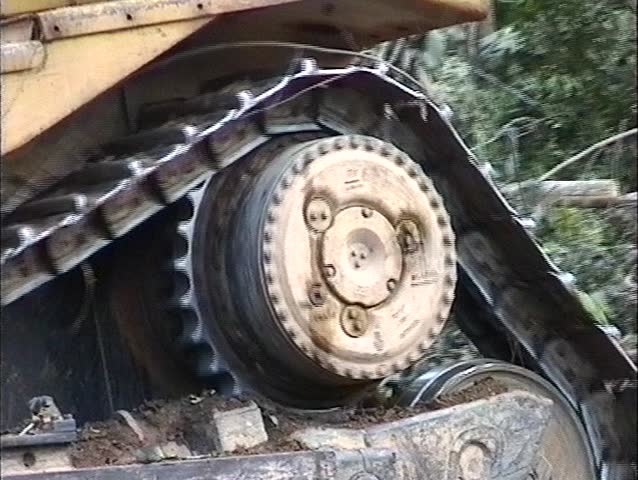 Clearing forest for an oil well in the Ecuadorian Amazon