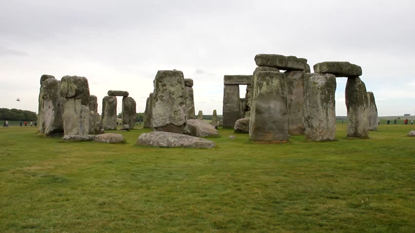 View of the Stonehenge, UK