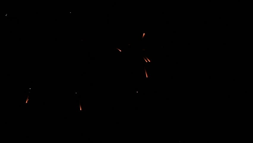 fireworks at night
