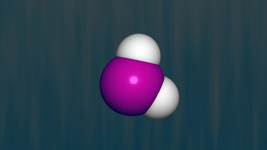 Water molecule.