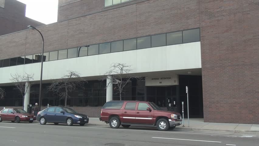 Juvenile Justice Center Exterior with Ambulance or Police Sirens