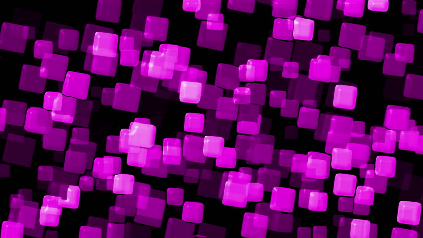 plastic purple square papers & mosaic debris background.