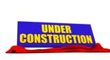 illustration of under construction background, with alpha channel
