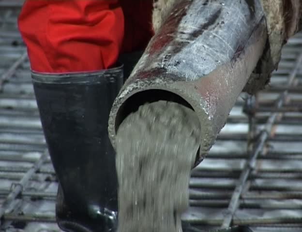 cement pouring