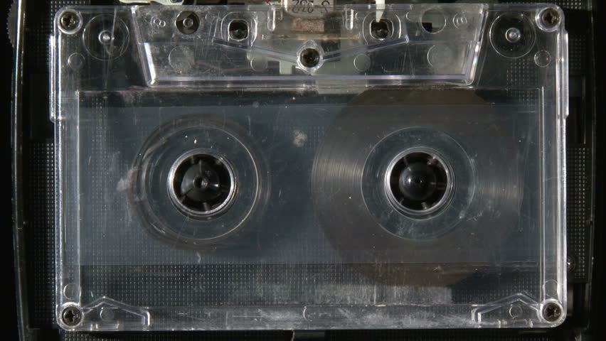Audio cassette playing