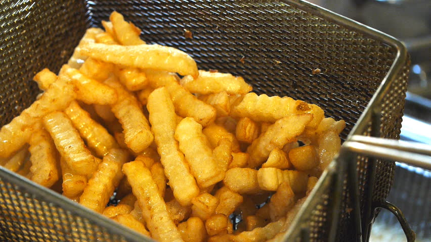 french fries close up