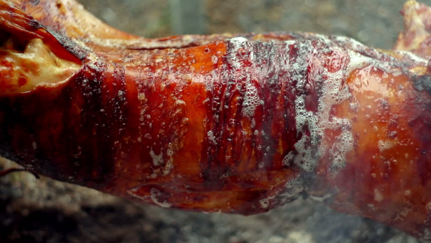 SUPER 35MM CAMERA - Pig on a spit.