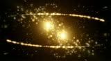 gold background stars