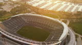 Chicago - August 18, 2012: Aerial view Chicago Bears Football Stadium Chicago