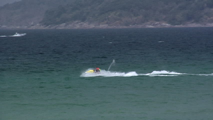 Water Scooter off Karon Beach