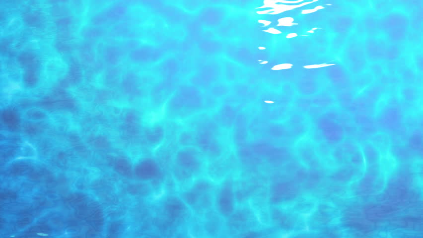 Looped Water Surface with reflections and caustics. HD 1080.