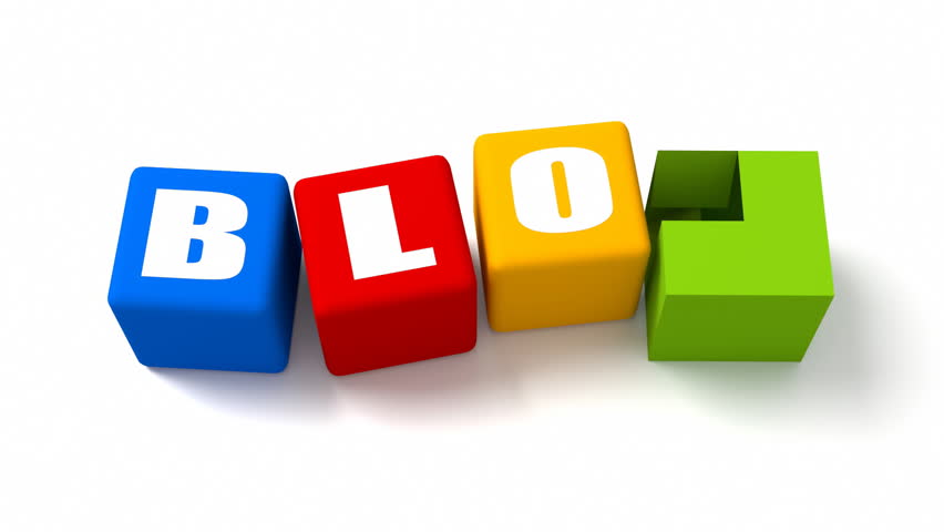 Blog colored cubes. Part of a series.